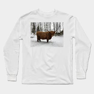 Scottish Highland Cattle Cow 2267 Long Sleeve T-Shirt